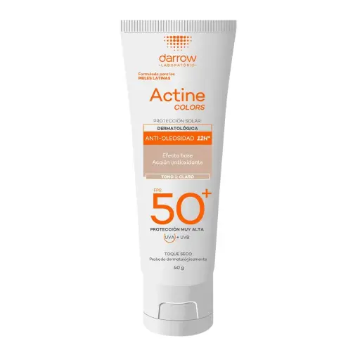Actine Colors Protector Solar Fps50+ Tono 1: Claro 40g